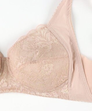 Wing ノンワイヤーブラ 脇胸すっきり 背中の段差がつきにくい フルカップ NB3503 ウイング／ワコール ベージュ