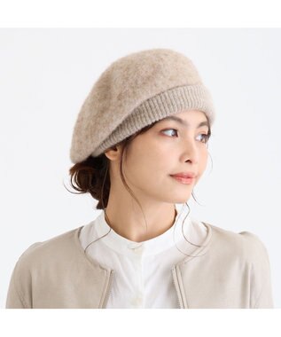 ATRENA 【日本製】BLUEFOX ワイドリブベレー ベージュ