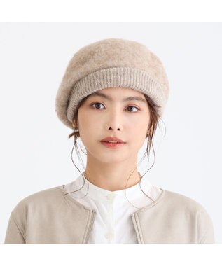 ATRENA 【日本製】BLUEFOX ワイドリブベレー ベージュ