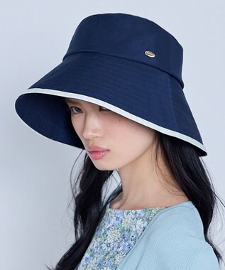 TOCCA 【サイズ調整可】TRIM RIBBON WIDE BRIM HAT ハット