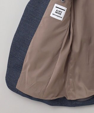 GOTAIRIKU 【カーディガンジャケット】ブリスターバーズアイ ニットジャケット ダルブルー系8