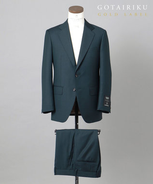 GOTAIRIKU GOLD LABEL/WEB&一部店舗限定【DORMEUIL/ドーメル】インペリアルジェイド 通年スーツ(グリーン)