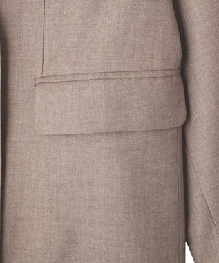 CRAFT STANDARD BOUTIQUE ＜セレモニー＞ダブルテーラードジャケット Beige Mixture