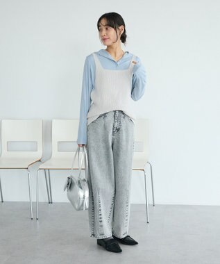 CRAFT STANDARD BOUTIQUE 前後2WAY/ミニブークレベスト Light Gray