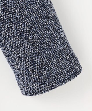 JOSEPH ABBOUD 【軽量/ストレッチ/洗える/JAPANファブリック/和紙】コンフォータブルジャージー ジャケット ネイビー系