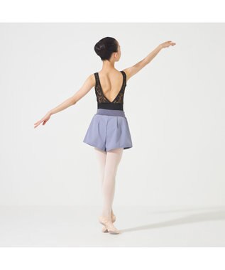 Chacott 【MAY NAGAHISA】ジュニア ノースリーブレオタード ブラック