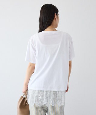 CRAFT STANDARD BOUTIQUE フォトプリントＴシャツ Off White