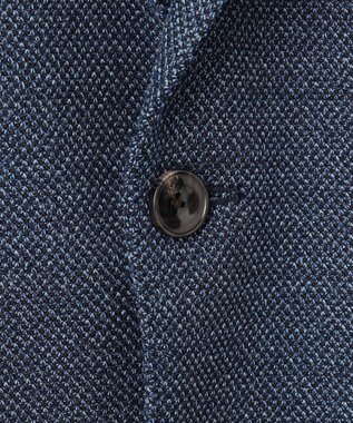 GOTAIRIKU 【カーディガンジャケット】ブリスターバーズアイ ニットジャケット ダルブルー系8