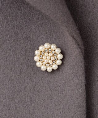 TOCCA 【消臭】PEARL ROCK ショートコート モカ系