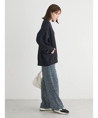 Green Parks ・ＳＵＧＡＲ　ＳＰＯＯＮ　コバナプリーツベロアパンツ Blue