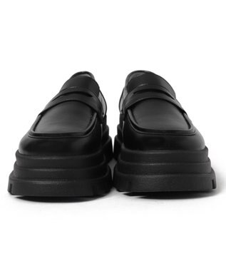 WEGO 【SCHOOLITEM】スクール厚底ローファー ブラック