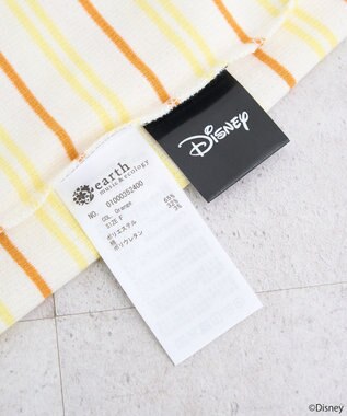 earth music&ecology チップ＆デール／ボーダーメロープルオーバー Orange