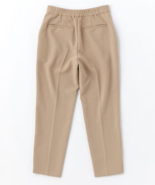 UNFILO イージーケア  テーパードパンツ キャメル
