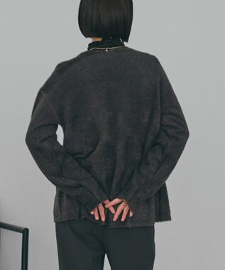 AMERICAN HOLIC Ｖネックフェアリーニットプルオーバー Charcoal Gray