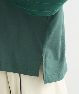 Green Parks 袖チュールドッキングプルオーバー Green