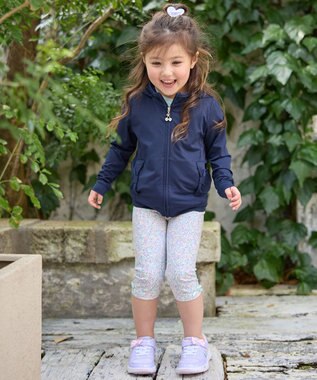 ANY KIDS UVカット リボンパーカー ネイビー