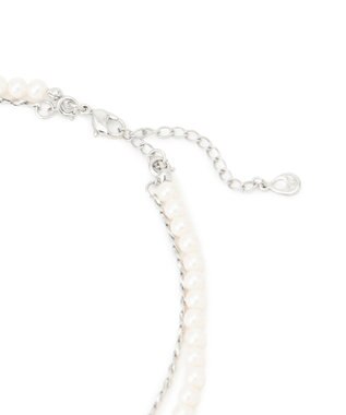 23区 【APPLAUDIR】ビジュートップ レイヤーネックレス シルバー系