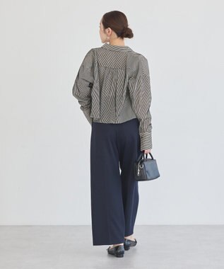 earth music&ecology シアーコールシャツ Light Beige