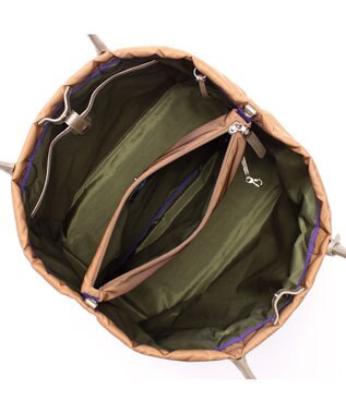 A.D.M.J. 【ナイロン】キューブトート34cm(Dカン＋) WALNUT