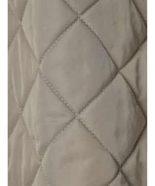 Green Parks 撥水加工　中綿キルトミドル丈コート Light Beige