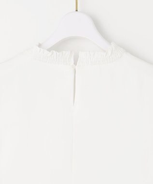 ANY SIS 【美人百花10月号掲載】ハイネックシャーリング ブラウス オフ