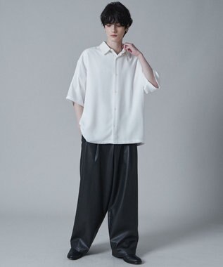 WEGO トロミBIGシャツ（S） ホワイト