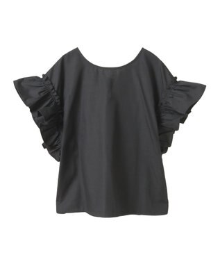 Green Parks ・ＥＬＥＮＣＡＲＥ　ＤＵＥ　バックリボンブラウス Off White