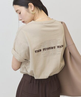 AMERICAN HOLIC STARLY 刺繍ロゴTシャツ Mocha