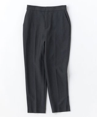 UNFILO イージーケア  テーパードパンツ チャコールグレー