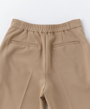 UNFILO イージーケア  テーパードパンツ キャメル