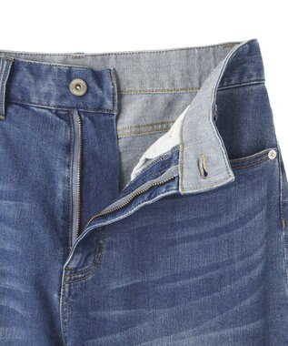 YECCA VECCA カットオフストレッチデニムパンツ Indigo