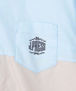 J.PRESS KIDS 【140-170cm】カラーブロック シャツ ブルー系2