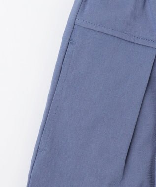 組曲 KIDS 【110-140㎝】レースアップ キュロット ダスティブルー系