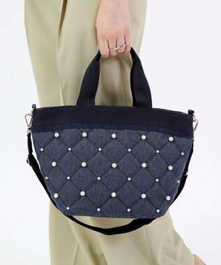LeSportsac BUCKET TOTE W PEARLS2/トワイライトパール トワイライトパール