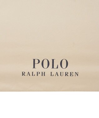 MOONBAT 【遮光率100％/UV100％/遮熱】POLO RALPH LAUREN(ポロ ラルフローレン)BEAR ポロベア ポーチ入り 無地 5段折りたたみ傘 晴雨兼用日傘 ベージュ