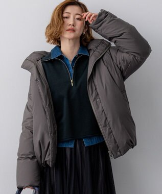 23区 【先行予約/WEB&一部店舗限定】ステッチレス フーデット ダウン