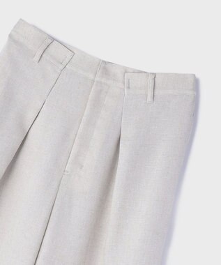 GRACE CONTINENTAL カラミタックワイドパンツ ベージュ