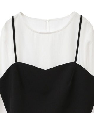 Green Parks ＳＥＴ２点　ビスチェ＋チュニック Black