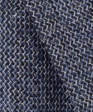 JOSEPH ABBOUD 【軽量/ストレッチ/洗える/JAPANファブリック/和紙】コンフォータブルジャージー ジャケット ネイビー系