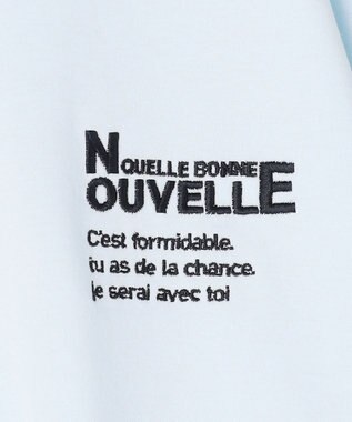 UNFILO BEAUTY FORM-T cotton ロゴ ハーフスリーブ Tシャツ ライトブルー