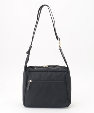 LA BAGAGERIE メタルバックル　ボックスショルダー　Sサイズ ブラック