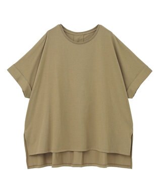 AMERICAN HOLIC 接触冷感バックタックプルオーバー Olive
