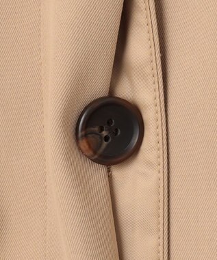 組曲 L 【WEB限定】ライトトレンチ ステンカラーコート ベージュ系