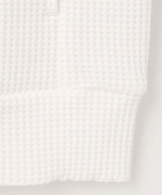 23区GOLF 【MEN】【UVケア】ワッフル パーカー ホワイト系