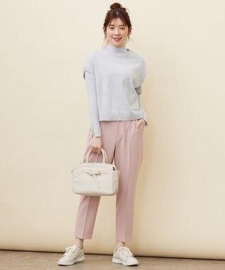 ANY SIS L 【2SET】ニットベストツイン セット アイスブルー