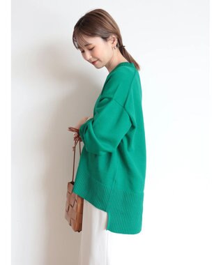 AMERICAN HOLIC エコカルットＶネックプルオーバー Green