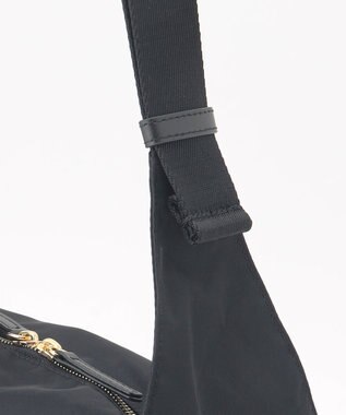 LA BAGAGERIE メタルバックル　ボックスショルダー　Sサイズ ブラック