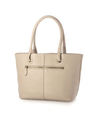 UNBILLION アトランタ ATLANTA / 牛革ハトメあおりトートS グレージュ