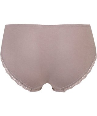 Wing ペアショーツ 【ナチュラルアップブラ】 身生地部オーガニックコットン混 はきこみ丈あさめ KF3000 ウイング／ワコール シナモンブラウン