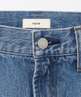 NAVE 【Nave　洗える】デニム ワイドパンツ スカイブルー系